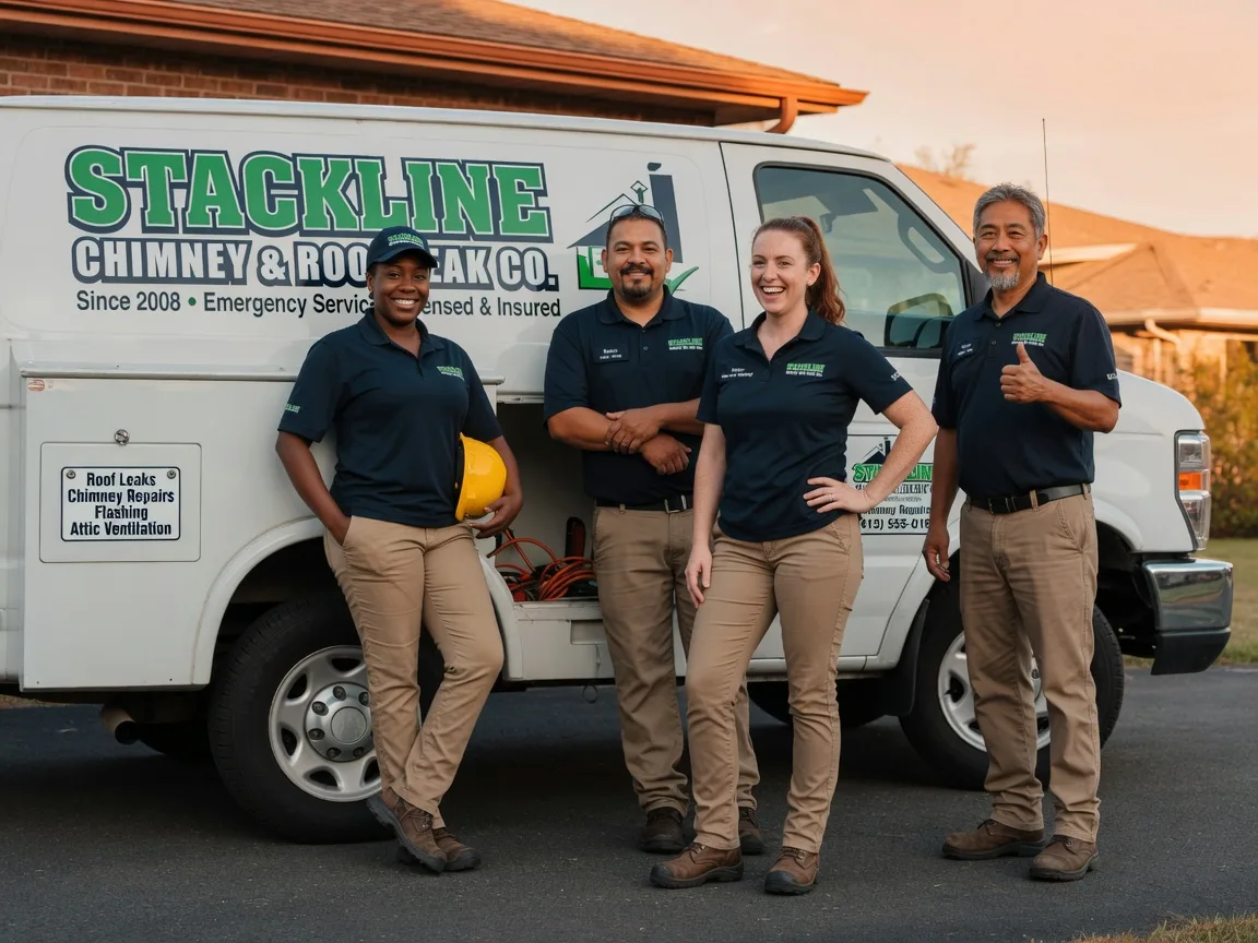 Chimney flashing repair company in Allensville, PA